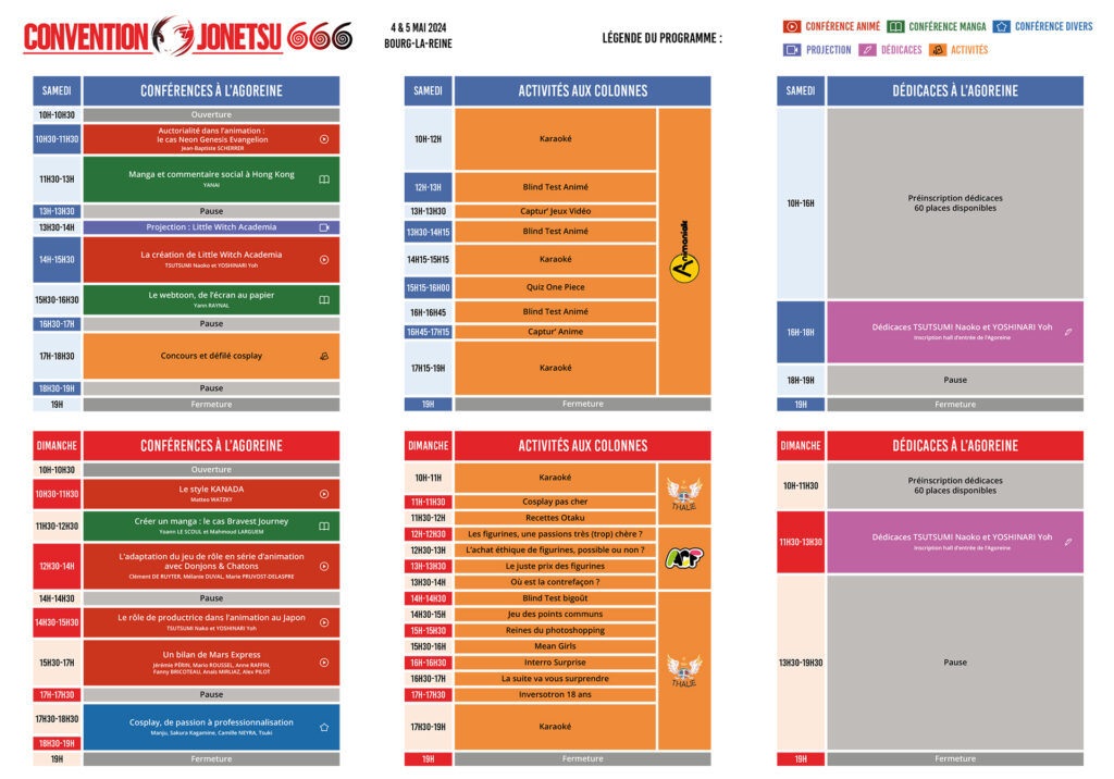 Programme de Jonetsu 666