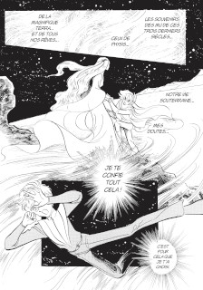 Une planche du manga DESTINATION TERRA...